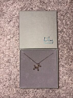Balloon Dog Pendant Necklace